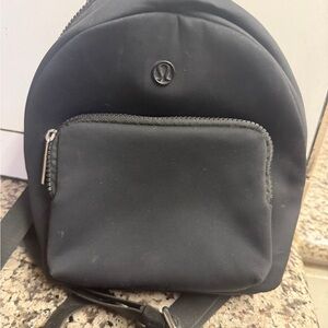 lululemon athletica Black Minimalist Compact Backpack
